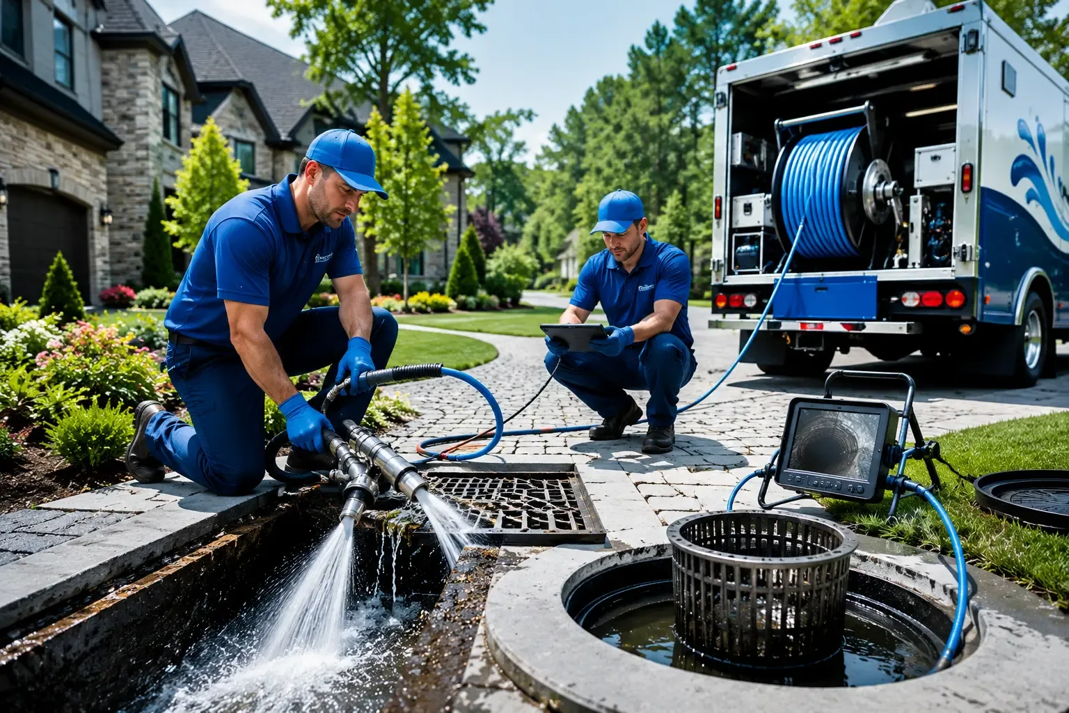 Local outdoor drain cleaning professionals in Bush, LA