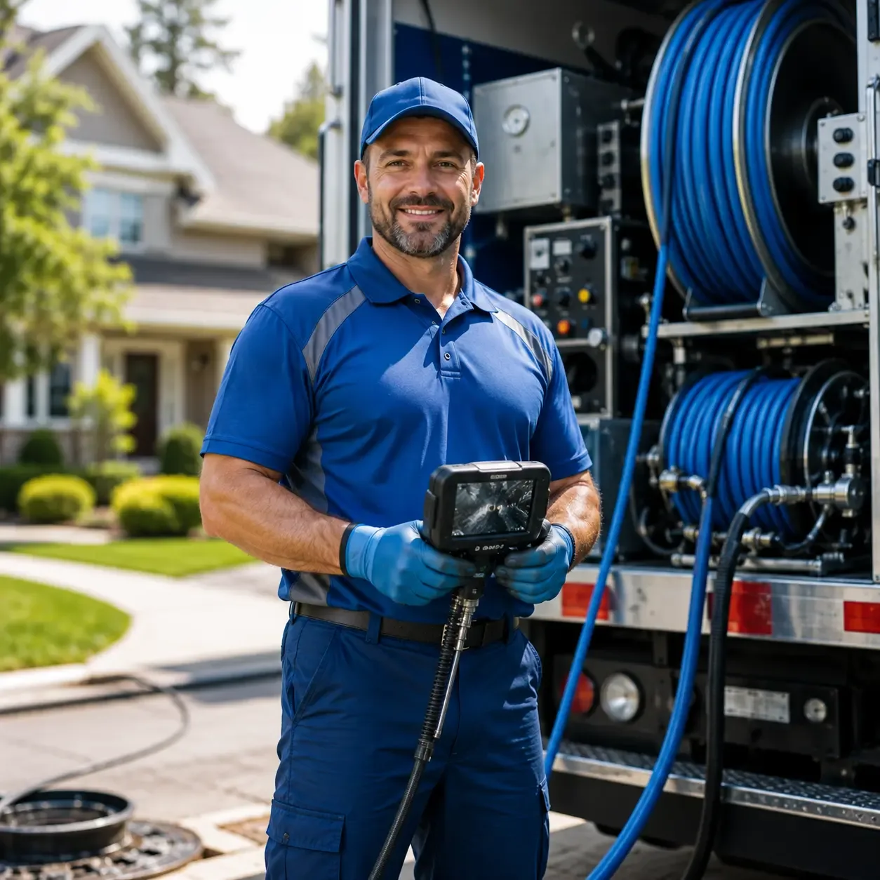 Local outdoor drain cleaning specialists in Bush, LA